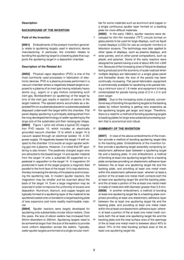 Bonding of sputtering target to target holder
